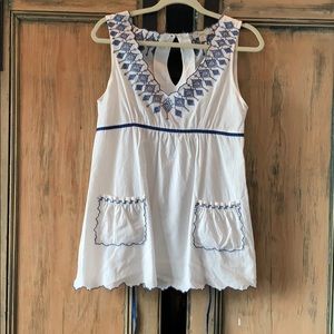 Embroidered Forever 21 Tunic - Size M